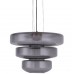 Φωτιστικό Κρεμαστό LED 12W 230V 1644lm Θερμό Φως Smoky Glass 4070